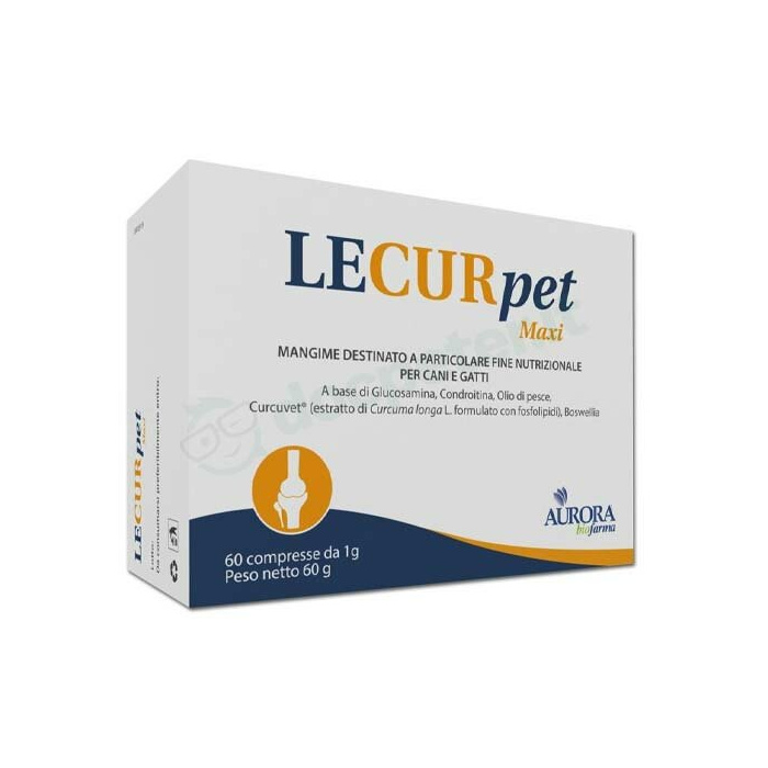 Lecurpet Maxi per Articolazioni di Cani e Gatti 60 Compresse