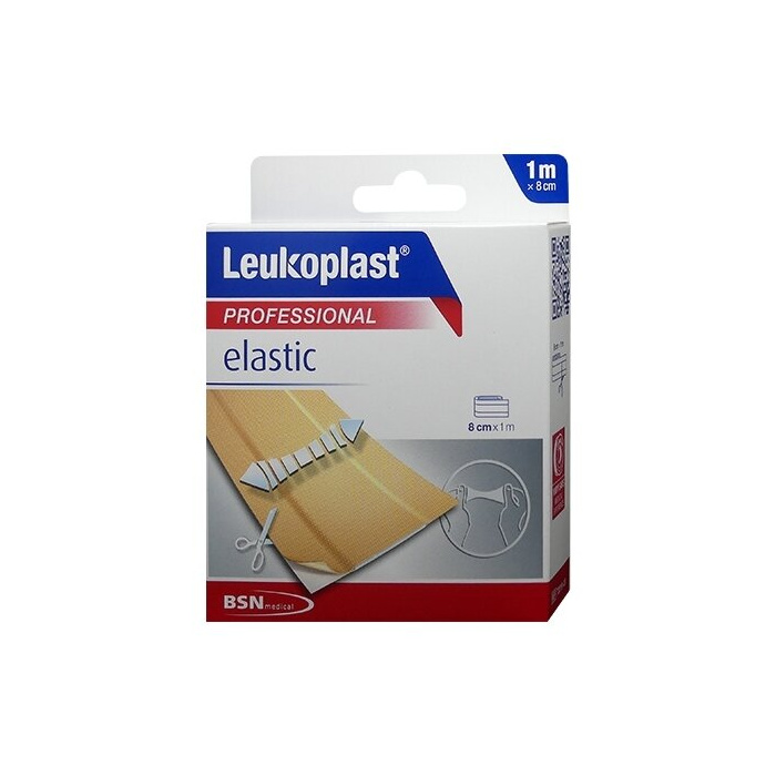 Leukoplast Elastic Cerotto Striscia Ritagliabile 8cmX1m