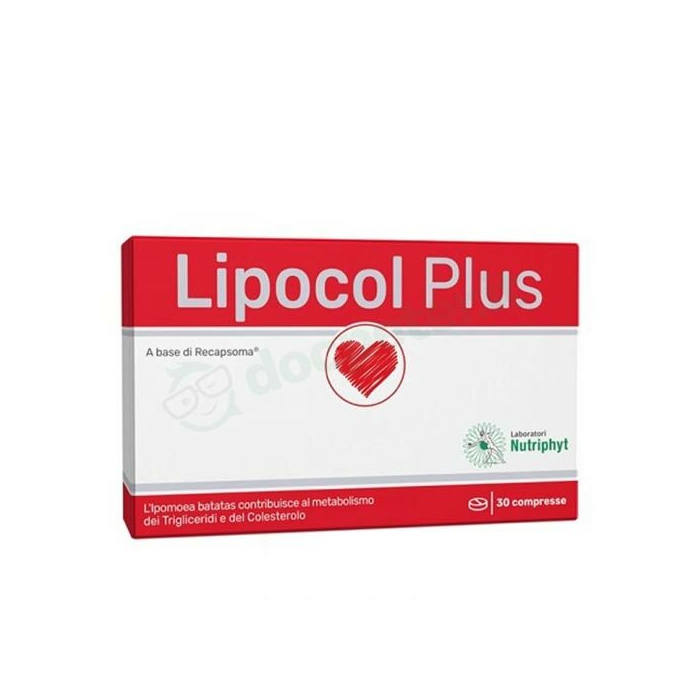 Lipocol plus integratore per il colesterolo 30 compresse