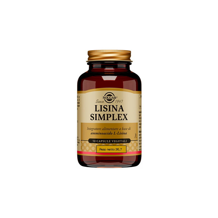 Lisina simplex 50 capsule vegetali