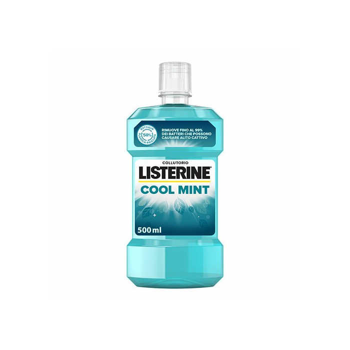 Listerine Cool Mint Collutorio alla Menta Anti Placca 500 ml