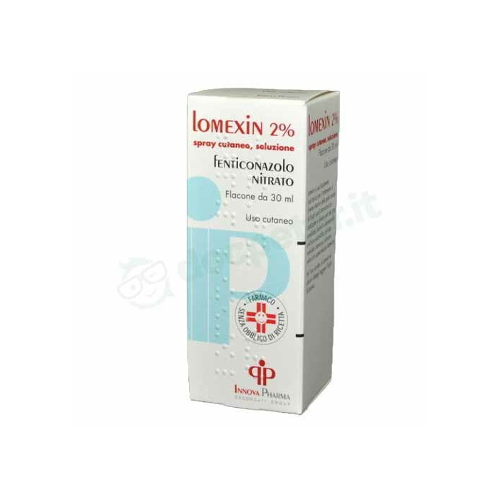 Lomexin spray nebulizzatore 2% fenticonazolo nitrato flacone 30 ml