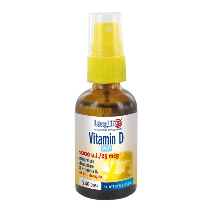 Longlife vitamin d3 1000ui spray 30 ml