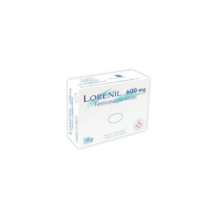 Lorenil 600 mg fenticonazolo 1 capsula molle vaginale