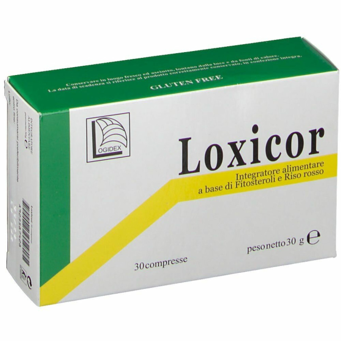Loxicor 30 compresse 30 g