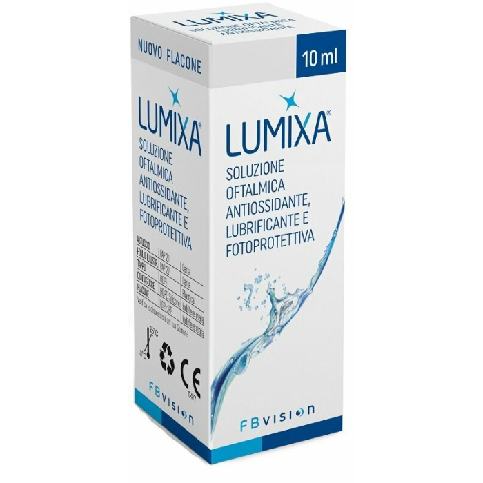 Lumixa Soluzione Oftalmica Lubrificante Antiossidante 10 ml