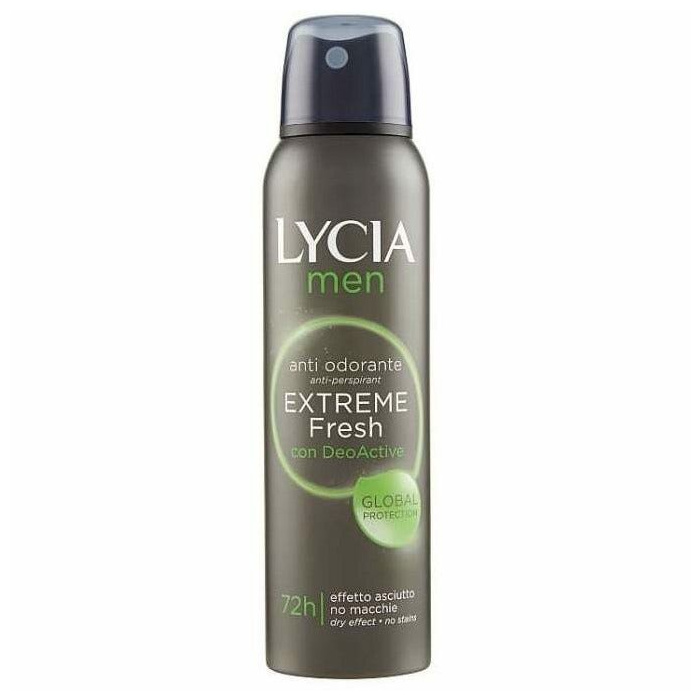 Lycia deodorante spray men extra fresh
