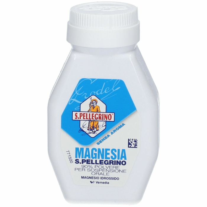 Magnesia san pellegrino 90% polvere per sospensione orale magnesio di idrossido antiacido 100 g