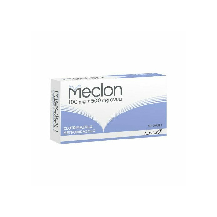 Meclon ovuli vaginali 100 mg + 500 mg metronidazolo