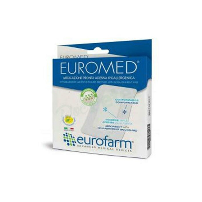 Medicazione post operatoria euromed 5x7,2cm 5 pezzi