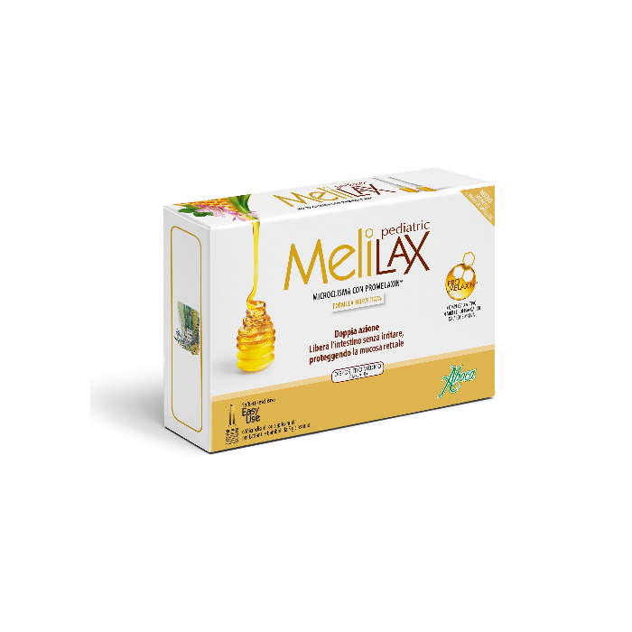 Melilax Pediatric Stitichezza Neonati e Bambini 6 microclismi