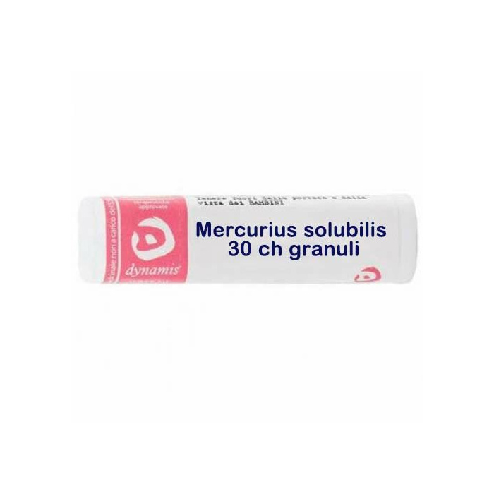 Mercurius solubilis 30 ch granuli