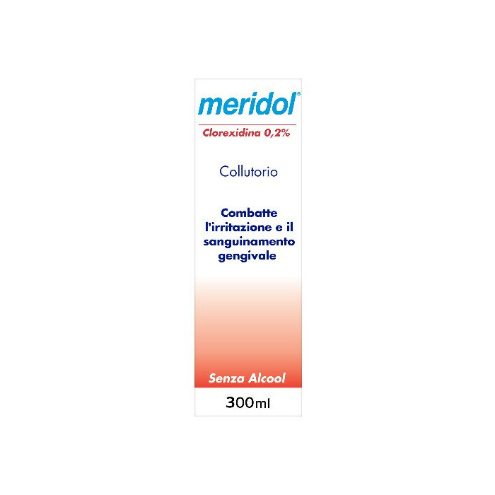 Meridol Collutorio con Clorexidina 0,2% Gengive Infiammate 300ml