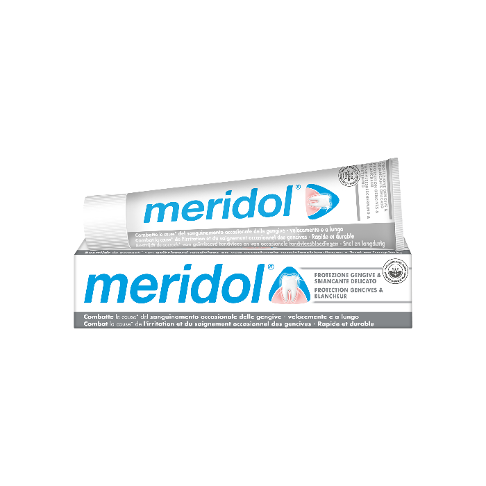 Meridol Whitening Dentifricio Protezione Gengive 75 ml