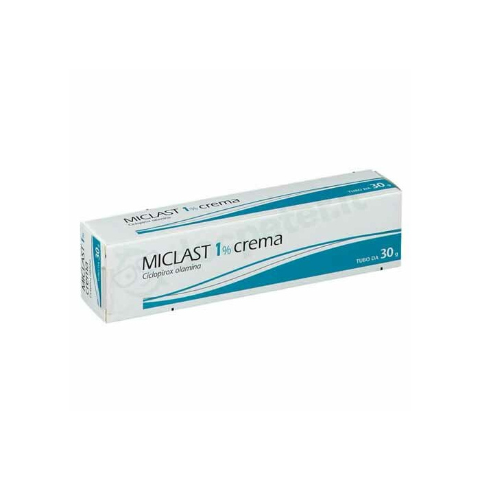 Miclast crema 1% ciclopiroxolamina antimicotico 30g