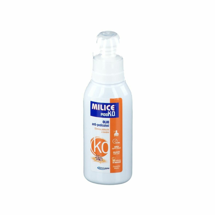 Neo PidoK.O. Olio Antipediculosi Spray 75 ml + Pettine Metallico