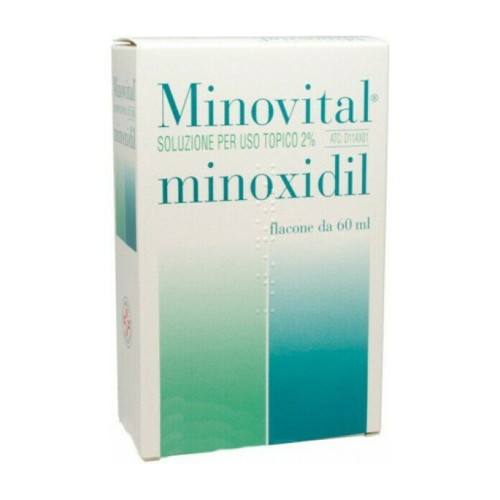 Minovital minoxidil 2% soluzione cutanea 60 ml