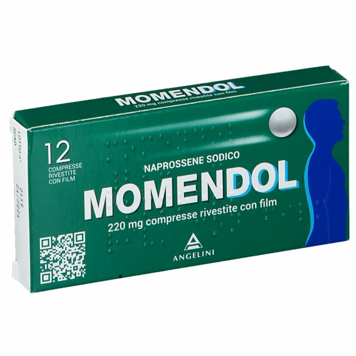Momendol 12 compresse 220 mg naprossene