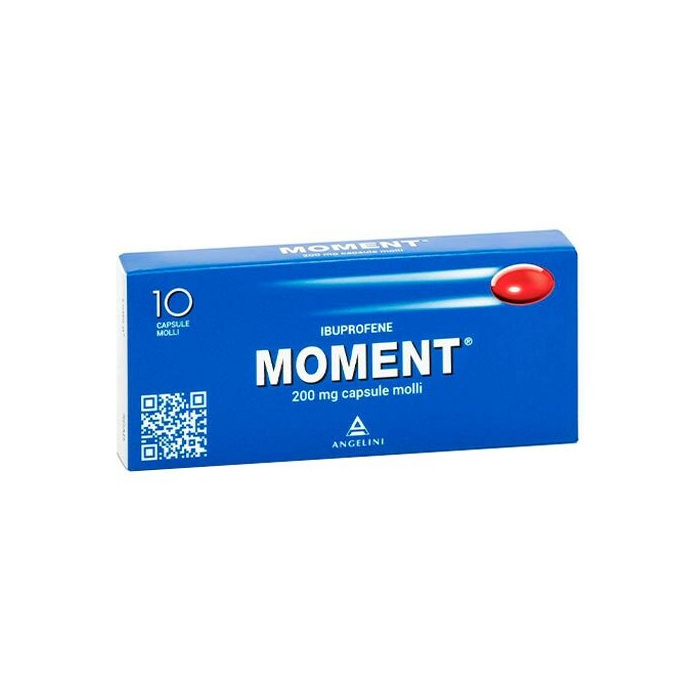 Moment 200 mg ibuprofene 10 capsule molli