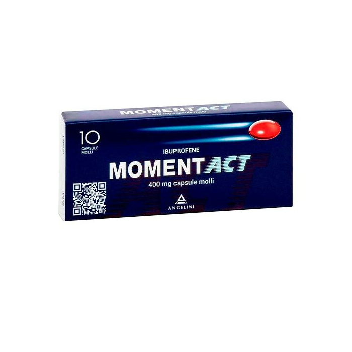 Moment active 400 mg ibuprofene antidolorifico 10 capsule molli