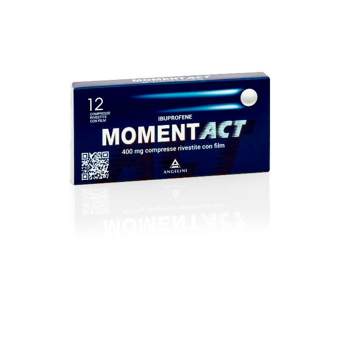 Moment active 400 mg ibuprofene antidolorifico 12 compresse rivestite