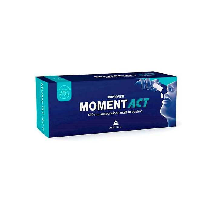 Momentact liquido 400 mg ibuprofene analgesico orale 8 bustine