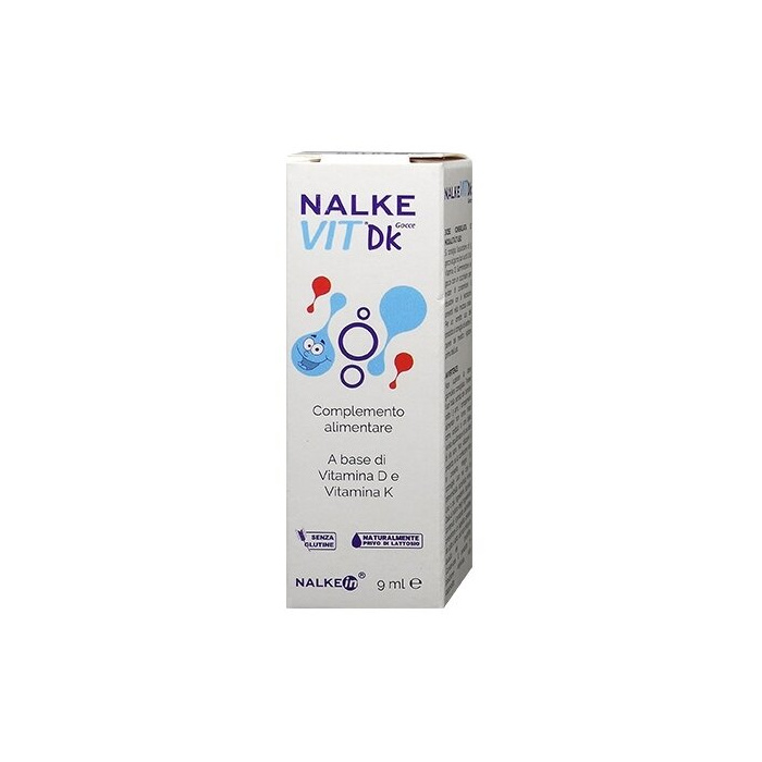 Nalkevit dk gocce con vitamina d3 e k1 9 ml