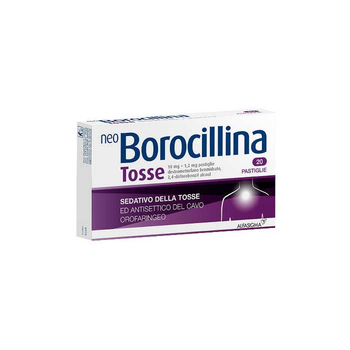 Neoborocillina tosse 20 compresse orosolubili