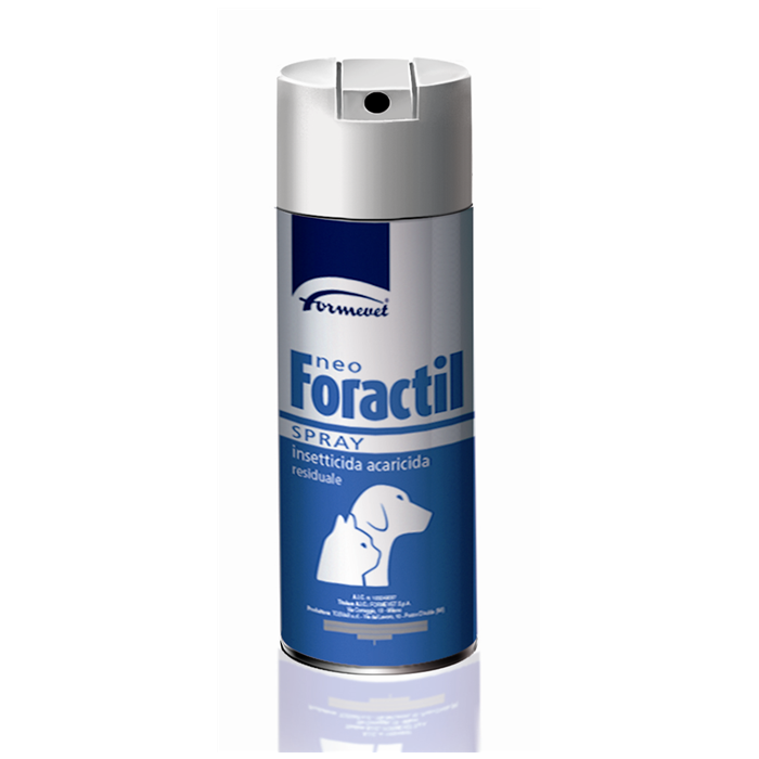Neo Foractil Spray Insetticida Acaricida Cani e Gatti 200 ml