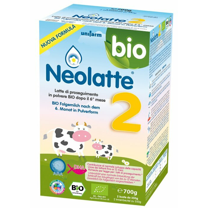 Neolatte 2 bio ara 2bustx350g