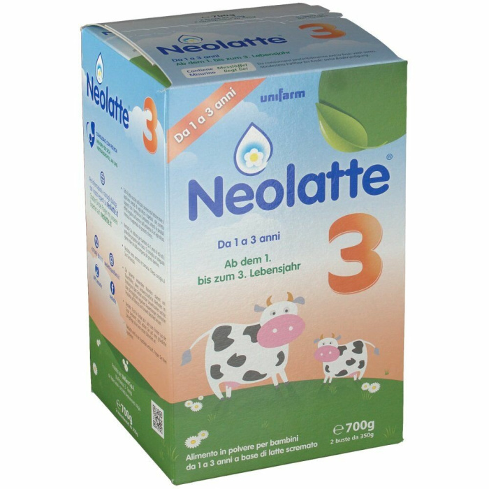 Neolatte 3 in polvere Bio 2 buste 350 g