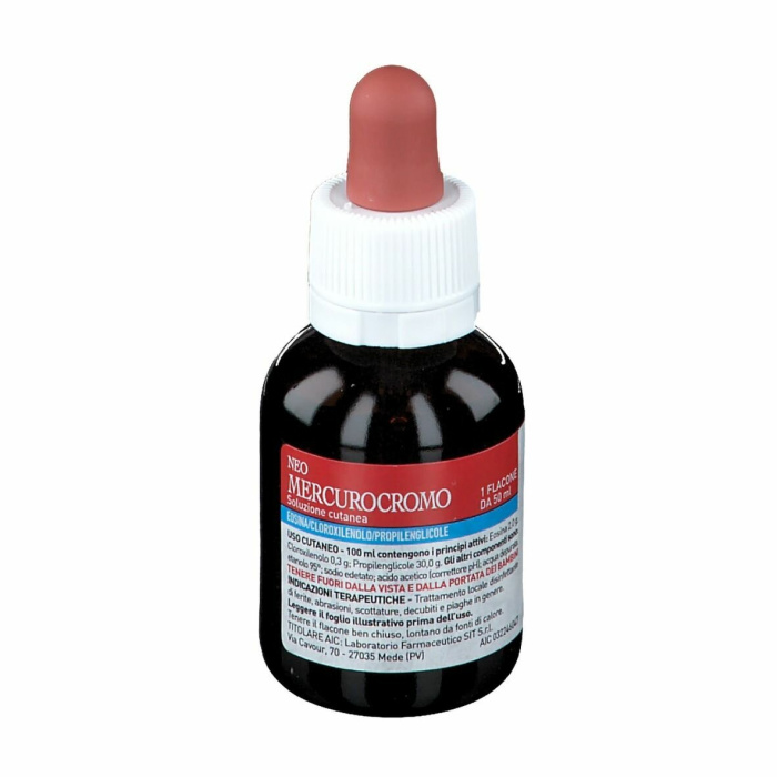 Neomercurocromo soluzione disinfettante flacone 50 ml