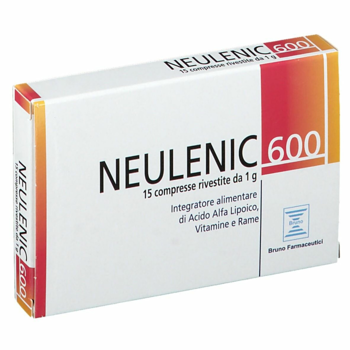 Bruno Farmaceutici Neulenic 600 Integratore Antiossidante 15 Compresse