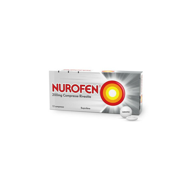 Nurofen 200 mg ibuprofene 12 compresse rivestite