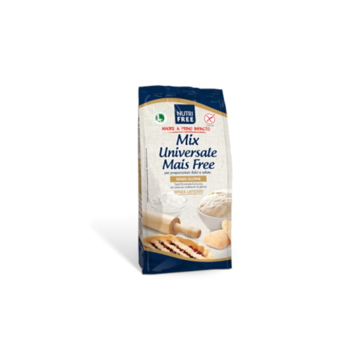 Nutrifree bio mix farina per pane/pasta/pizza 800 g