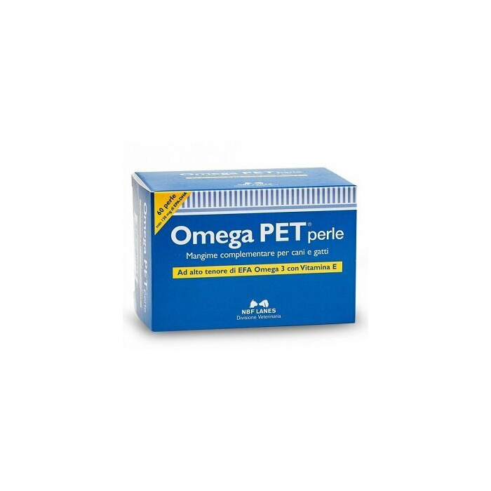 Omega Pet Funzionalità Cutanea e Cardiaca Cani E Gatti 60 Perle