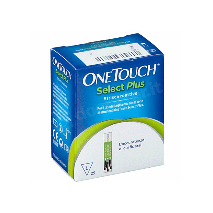 Onetouch Select Plus Strisce Misurazione Glicemia 25 strisce