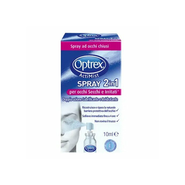Optrex actimist 2in1 spray per occhio secco 10 ml