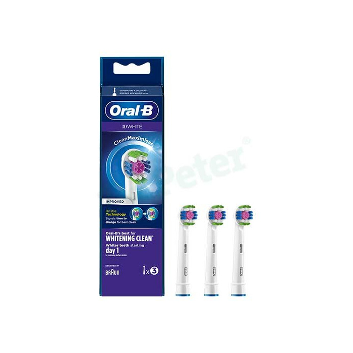 Oralb refill eb-18-3 3d white