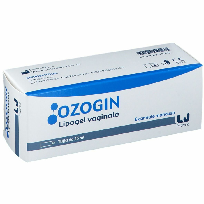 Ozogin Lipogel Vaginale Tubo 25 ml + Cannule Monouso