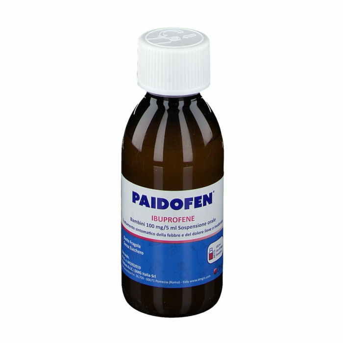 Paidofen100 mg/5 ml fragola senza zucchero sciroppo150 ml