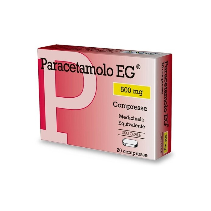 Paracetamolo eg 500 mg 20 compresse