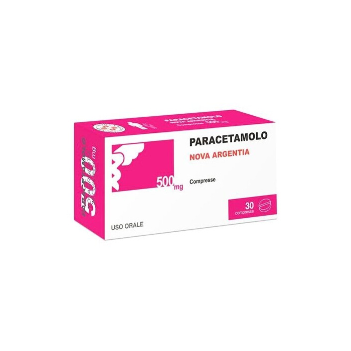 Paracetamolo 500 mg nova argentia 30 compresse