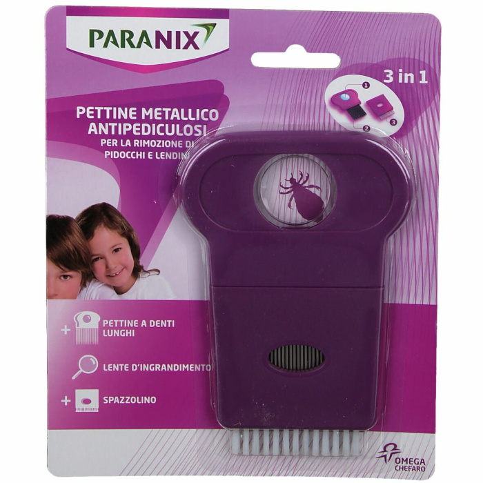 Paranix Pettine Metallico 3in1 Antipediculosi