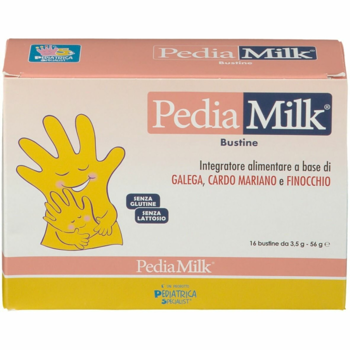 Pedia Milk Integratore Allattamento 16 Bustine