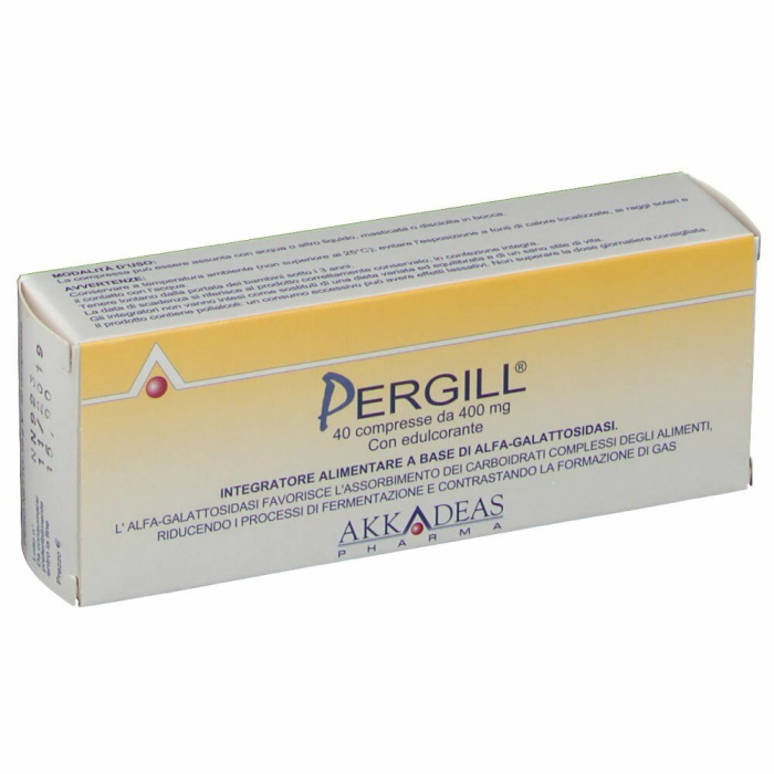 Pergill 400 mg 40 compresse