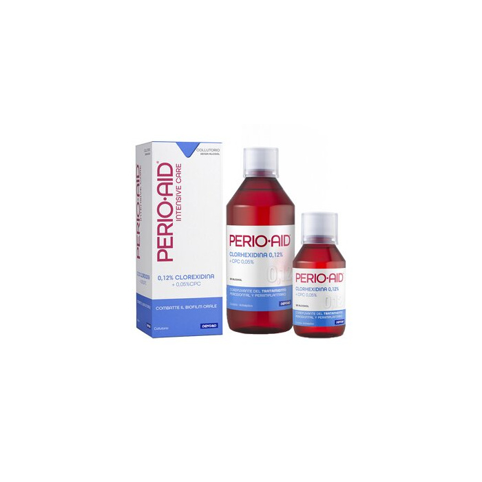 PerioAid Intensive Care Collutorio con Clorexidina 0,12% 500 ml