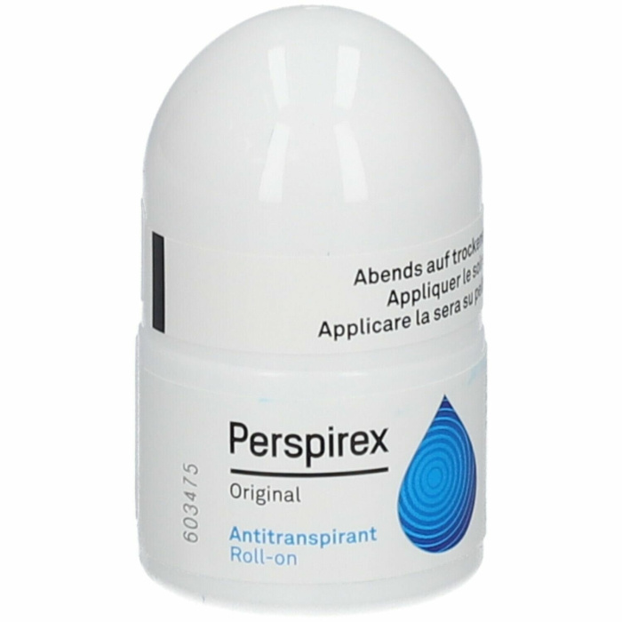 Perspirex Original Deodorante Antitraspirante Roll-On Ipersudorazione Ascelle 20 ml