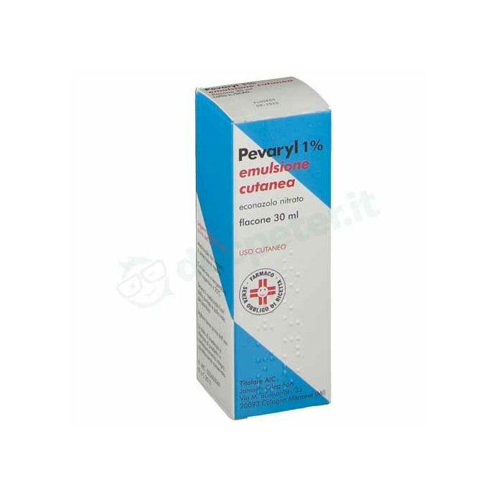 Pevaryl 1% econazolo nitrato emulsione cutanea 30 ml