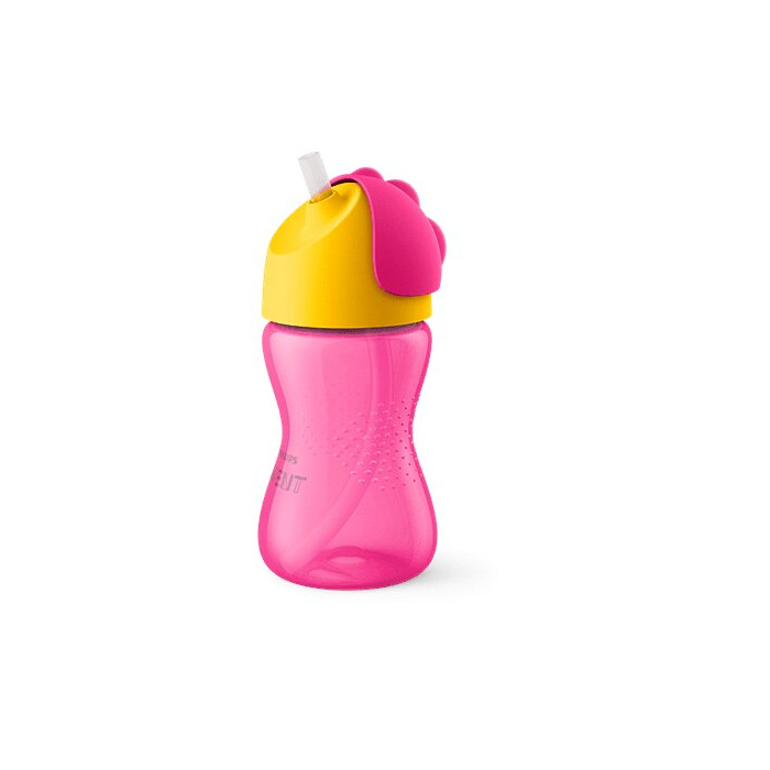 Philips tazza colorata con cannuccia femmina 300 ml